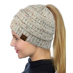 CC Ponytail Beanie